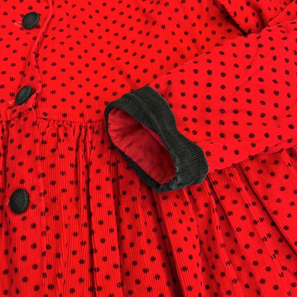Red and Black Polka Dot‎ Dress - Picture 4 of 6